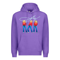 Purple dolly musician Premium Hoodie - linhVisuals