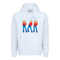 White dolly musician Premium Hoodie - linhVisuals