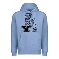 Colony Blue yale vintage Premium Hoodie - linhVisuals