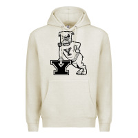 Oatmeal Heather yale vintage Premium Hoodie - linhVisuals