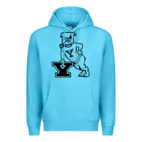 Ocean Blue yale vintage Premium Hoodie - linhVisuals