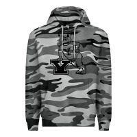 Slate Camo yale vintage Premium Hoodie - linhVisuals