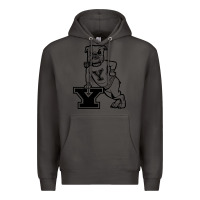 Smoke yale vintage Premium Hoodie - linhVisuals