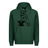 Sports Green yale vintage Premium Hoodie - linhVisuals