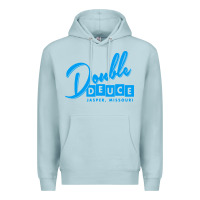 Blue Mist double deuce bar Premium Hoodie - linhVisuals