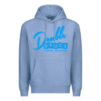 Colony Blue double deuce bar Premium Hoodie - linhVisuals
