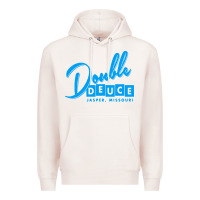 Pale Pink double deuce bar Premium Hoodie - linhVisuals