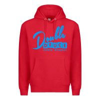 Red double deuce bar Premium Hoodie - linhVisuals