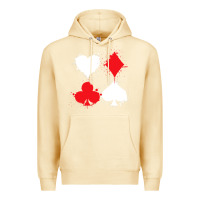 Pina Colada playing cards poker heart spade club Premium Hoodie - linhVisuals