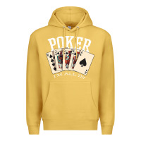 Antique Gold poker all in royal flush lucky casino Premium Hoodie - linhVisuals