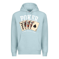 Blue Mist poker all in royal flush lucky casino Premium Hoodie - linhVisuals