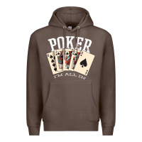 Poker All In Royal Flush Lucky Casino Premium Hoodie | Teevron