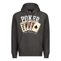 Smoke poker all in royal flush lucky casino Premium Hoodie - linhVisuals