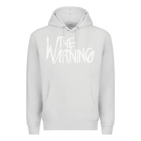 Dove Grey THE WARNING Premium Hoodie - linhVisuals