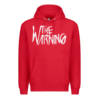 Red THE WARNING Premium Hoodie - linhVisuals
