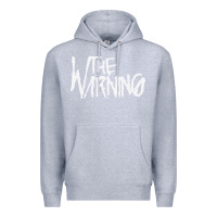 Heather Grey THE WARNING Premium Hoodie - linhVisuals
