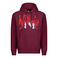 Burgundy THE WARNING TOUR Premium Hoodie - linhVisuals