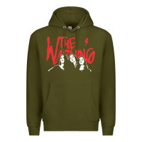 Army Green THE WARNING TOUR Premium Hoodie - linhVisuals