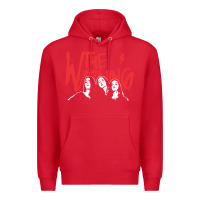 Red THE WARNING TOUR Premium Hoodie - linhVisuals