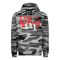 Slate Camo THE WARNING TOUR Premium Hoodie - linhVisuals