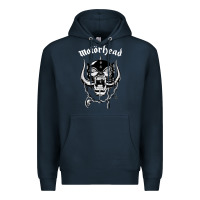 Navy MUSIC ROCK Premium Hoodie - linhVisuals