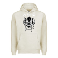 Oatmeal Heather MUSIC ROCK Premium Hoodie - linhVisuals