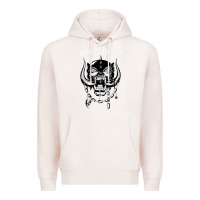 Pale Pink MUSIC ROCK Premium Hoodie - linhVisuals