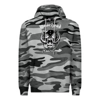Slate Camo MUSIC ROCK Premium Hoodie - linhVisuals