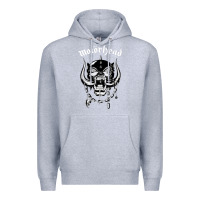 Heather Grey MUSIC ROCK Premium Hoodie - linhVisuals