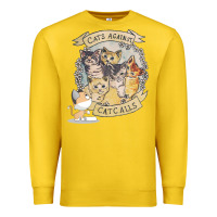 Lemon Cats Against Cat Calls Premium Sweatshirt - Bettercallsaul