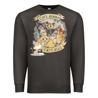 Smoke Cats Against Cat Calls Premium Sweatshirt - Bettercallsaul