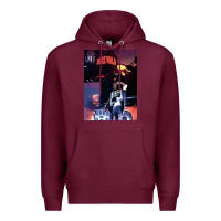 Burgundy concert juice amazing Premium Hoodie - linhVisuals