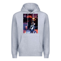Heather Grey concert juice amazing Premium Hoodie - linhVisuals