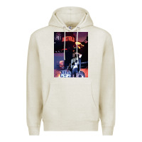 Oatmeal Heather concert juice amazing Premium Hoodie - linhVisuals