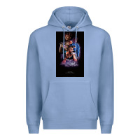 Colony Blue rap music juice Premium Hoodie - linhVisuals