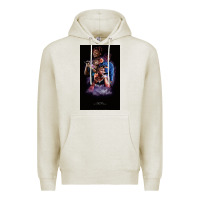 Oatmeal Heather rap music juice Premium Hoodie - linhVisuals
