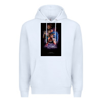 White rap music juice Premium Hoodie - linhVisuals