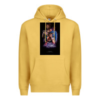 Antique Gold rap music juice Premium Hoodie - linhVisuals