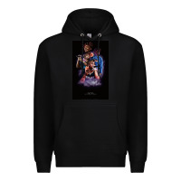 Black rap music juice Premium Hoodie - linhVisuals