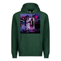 Sports Green juice album music Premium Hoodie - linhVisuals