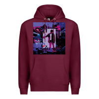 Burgundy juice album music Premium Hoodie - linhVisuals