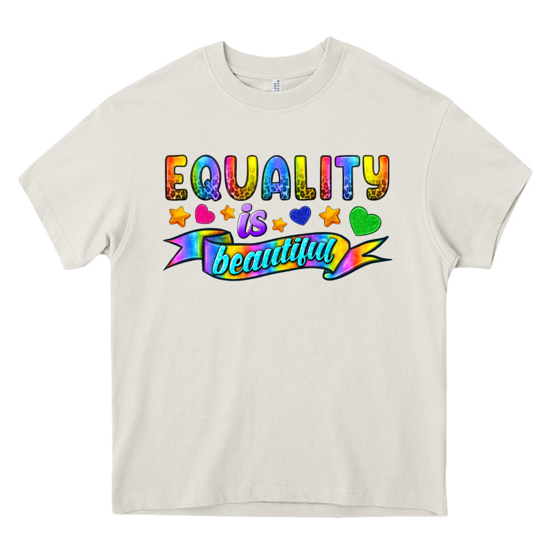 Equality Is Beautiful Heavy Core Tee by BundleAndBundleShop | Teevron
