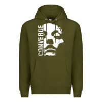 Army Green converge Premium Hoodie - linhVisuals