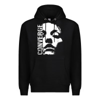 Black converge Premium Hoodie - linhVisuals