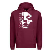 Burgundy converge Premium Hoodie - linhVisuals
