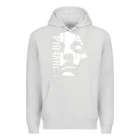 Dove Grey converge Premium Hoodie - linhVisuals