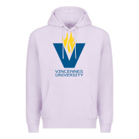 Lilac university of vincennes Premium Hoodie - linhVisuals