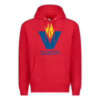 Red university of vincennes Premium Hoodie - linhVisuals