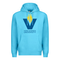 Ocean Blue university of vincennes Premium Hoodie - linhVisuals