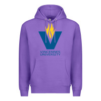 Purple university of vincennes Premium Hoodie - linhVisuals